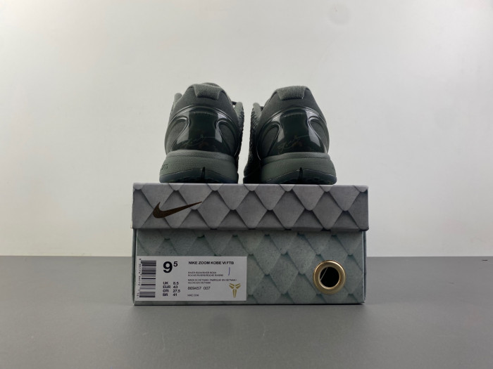 nike kobe 6 black mamba collection fade to black