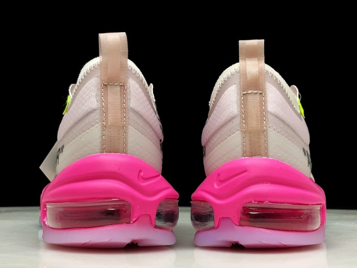 o-w x nike air max 97 “queen” elemental rose aj4585-600