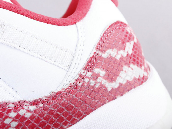 air jordan 11 retro low "pink snakeskin" ah7860 106
